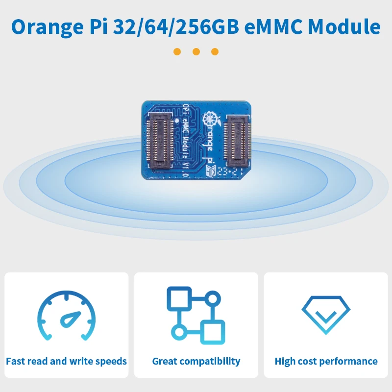 وحدة Woli Orange Pi بسعة 32 جي - مراجعة Orange Pi 5 Plus 32Gb وسعره