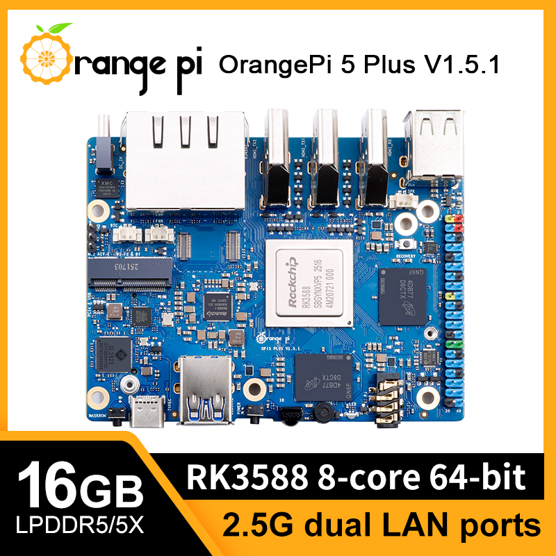 كمبيوتر لوحي أورانج باي 5 بلس  - مراجعة Rk3588 Mini Pc Board وسعره